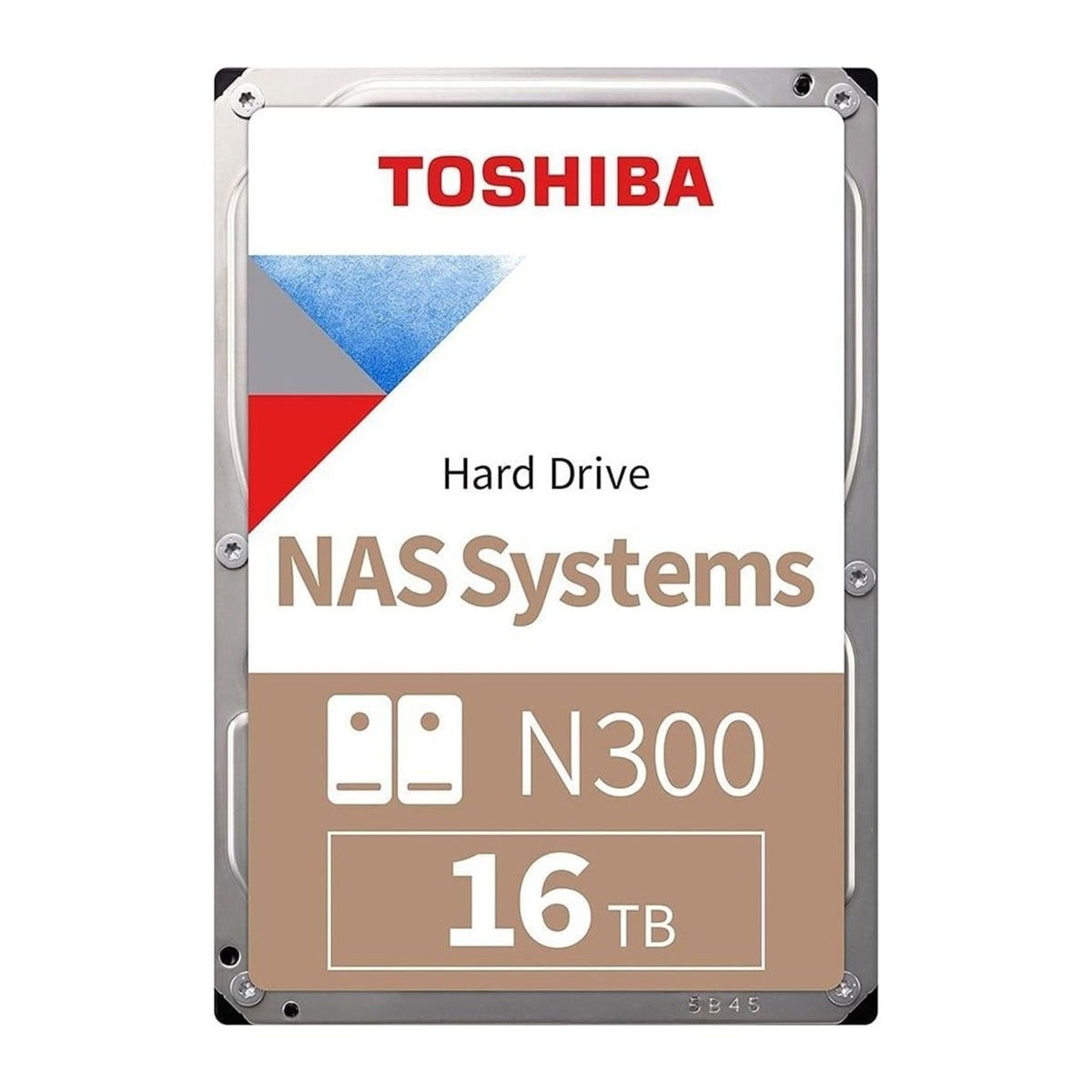 Toshiba N300 16TB 7200RPM 512MB 3.5 inç SATA 3.0 Harddisk (HDWG51GUZSVA)