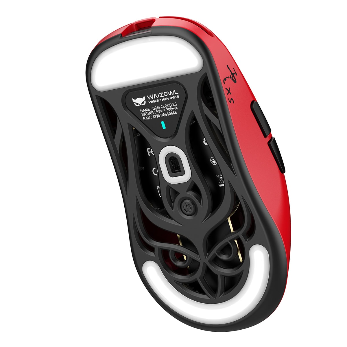カワウソ☆オムレット WAIZOWL OGM Cloud XS Cardinal Gaming Mouse - Gaming.Gen.TR