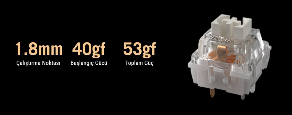 ASUS ROG Strix Scope II 96 Beyaz NX Snow Switch Mekanik Gaming Klavye h11