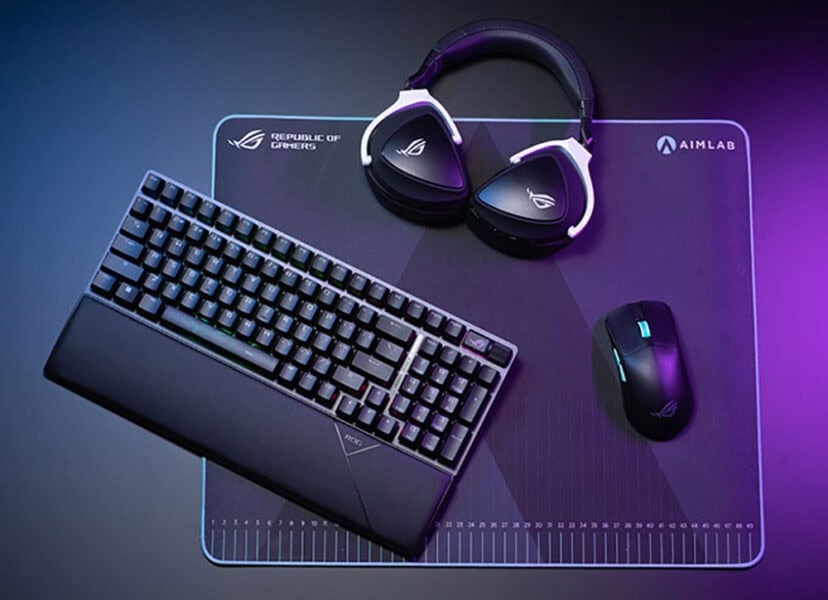 ASUS ROG Strix Scope II 96 Beyaz NX Snow Switch Mekanik Gaming Klavye h18