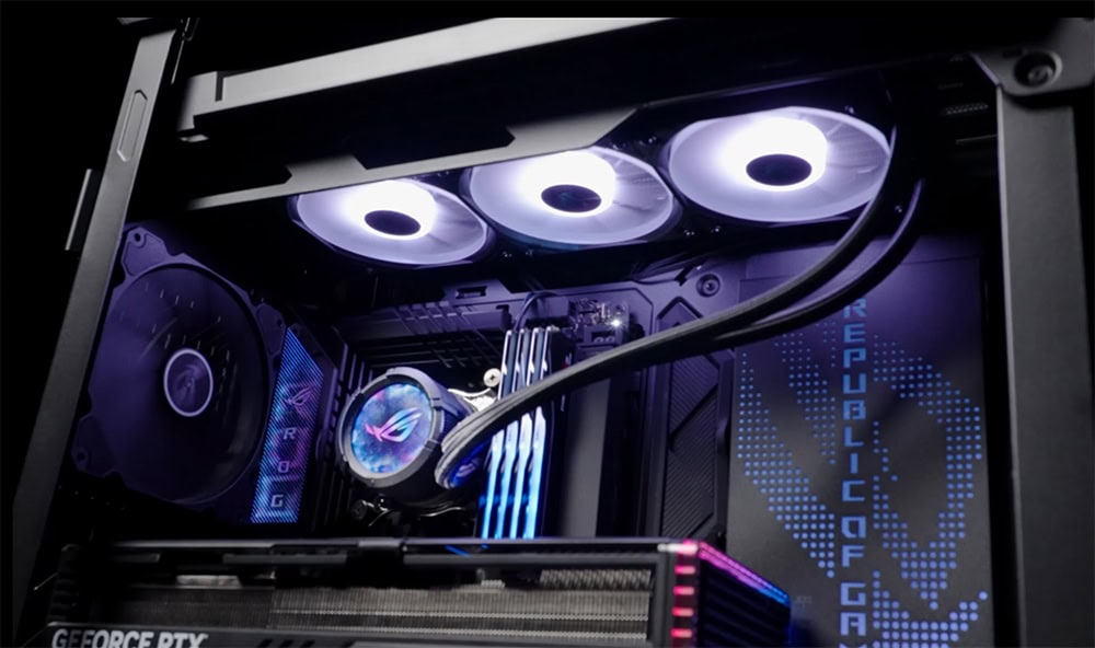 ASUS ROG Strix LC III 360 ARGB LCD İşlemci Sıvı Soğutucu H2