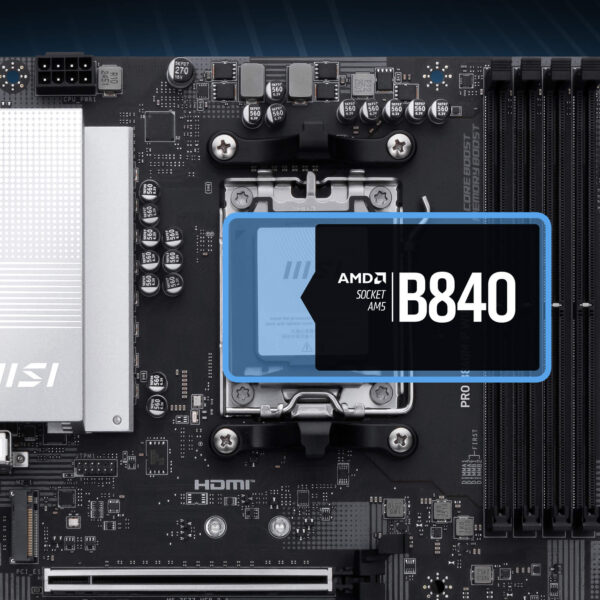 MSI PRO B840M-P WIFI6E 8000MHz Anakart H2