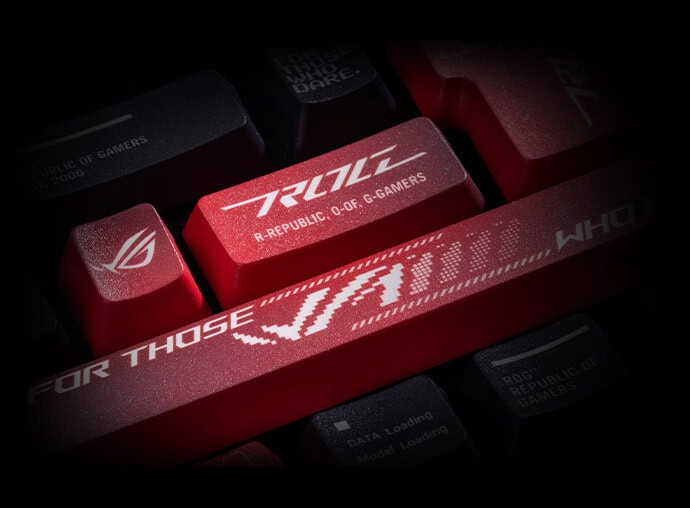 ASUS ROG Dye-Sub PBT Keycap Set H3