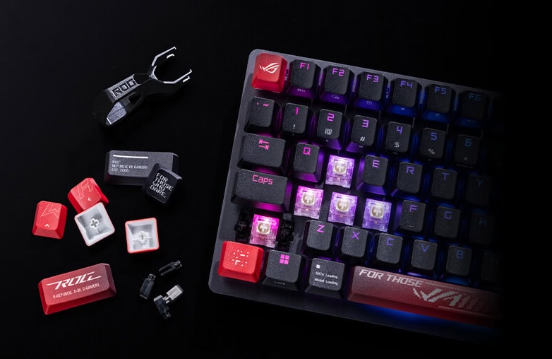 ASUS ROG Dye-Sub PBT Keycap Set H4