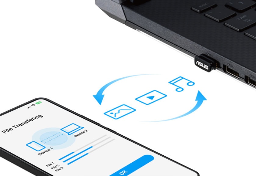 ASUS USB-BT540 Bluetooth 5.4 USB Adaptör h5