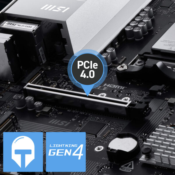 MSI PRO B840M-P WIFI6E 8000MHz Anakart H6