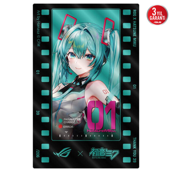 Asus Rog Astral Geforce Rtx 5080 16gb Gddr7 Oc Hatsune Miku Edition 256 Bit Dlss 4 Ekran Karti 19