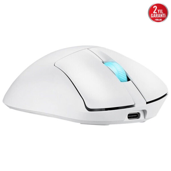 Asus Rog Keris Ii Origin Beyaz 8k Hz Aimpoint Pro Sensör Rgb Kablosuz Gaming Mouse 7