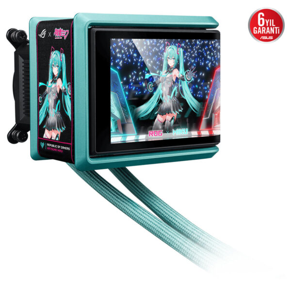 Asus Rog Ryuo Iv 360 Argb Hatsune Miku Edition İşlemci Sıvı Soğutucu 12