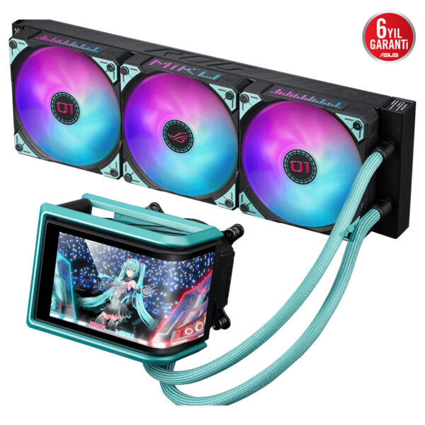 Asus Rog Ryuo Iv 360 Argb Hatsune Miku Edition İşlemci Sıvı Soğutucu 2