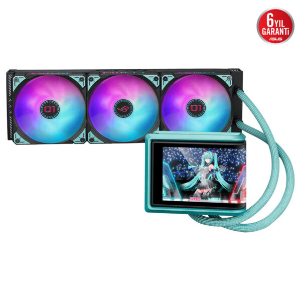 Asus Rog Ryuo Iv 360 Argb Hatsune Miku Edition İşlemci Sıvı Soğutucu 4