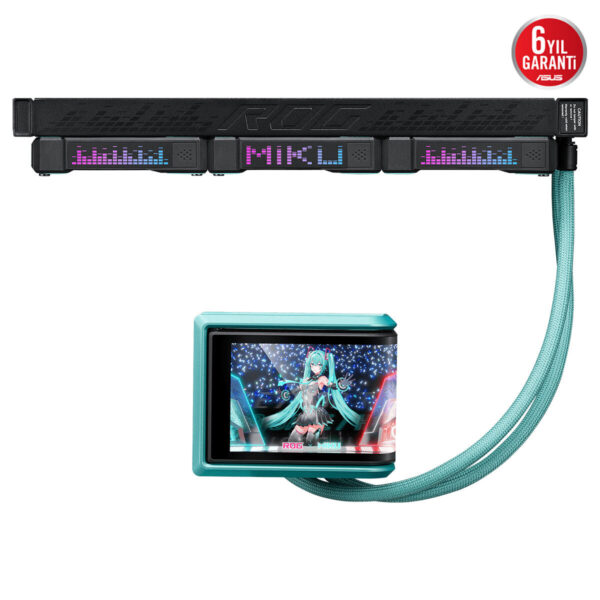 Asus Rog Ryuo Iv 360 Argb Hatsune Miku Edition İşlemci Sıvı Soğutucu 5