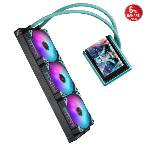 Asus Rog Ryuo Iv 360 Argb Hatsune Miku Edition İşlemci Sıvı Soğutucu 6