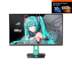 ASUS ROG Strix XG27ACMEG-G Hatsune Miku Edition 27 inç 260Hz 0.3ms 2K QHD Adaptive Sync Fast IPS Pivot Gaming Monitör