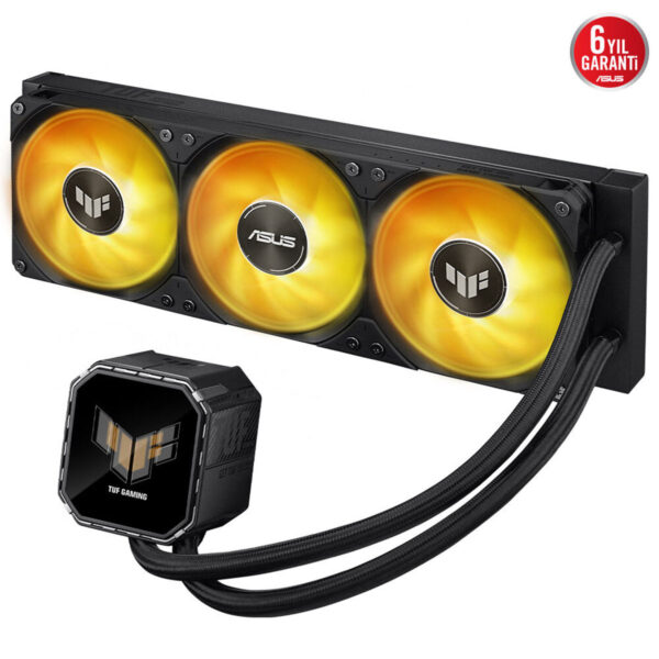 Asus Tuf Gaming Lc Iii 360 Argb Lcd 360mm Intel Amd Uyumlu İşlemci Sıvı Soğutucu 10