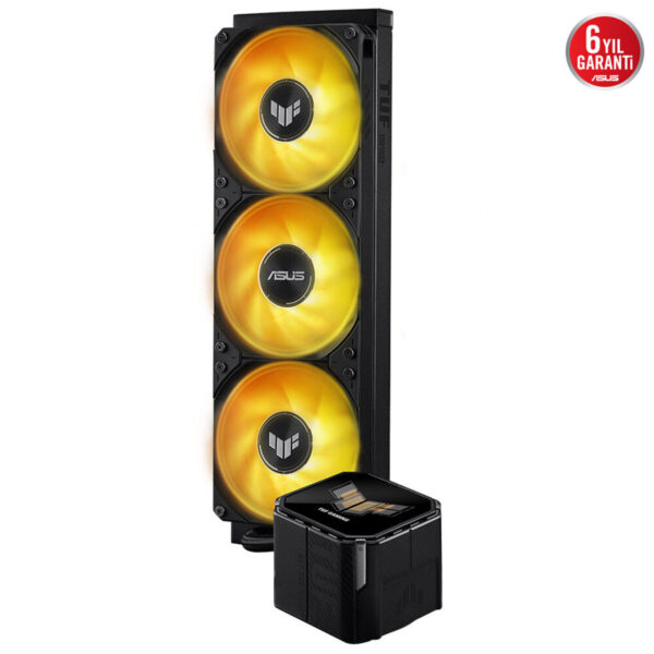 Asus Tuf Gaming Lc Iii 360 Argb Lcd 360mm Intel Amd Uyumlu İşlemci Sıvı Soğutucu 19