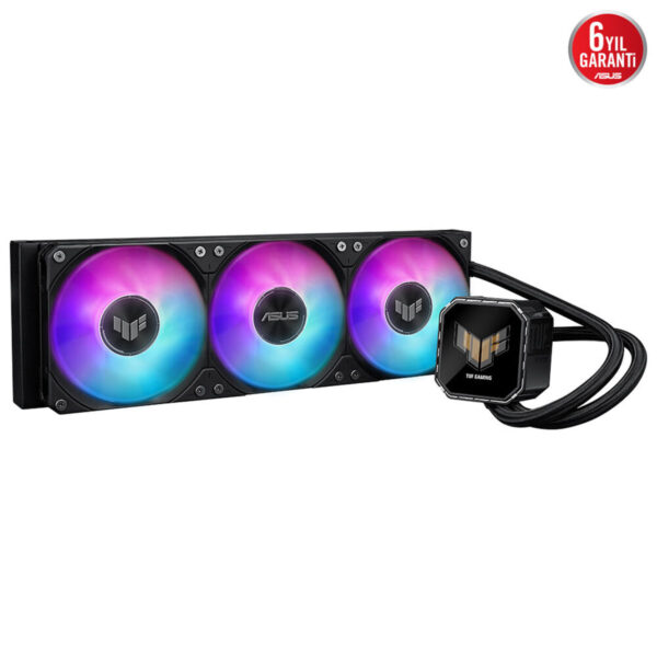 Asus Tuf Gaming Lc Iii 360 Argb Lcd 360mm Intel Amd Uyumlu İşlemci Sıvı Soğutucu 2