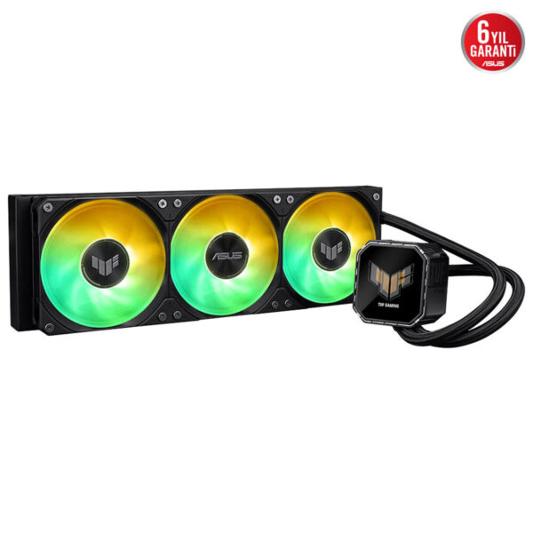 Asus Tuf Gaming Lc Iii 360 Argb Lcd 360mm Intel Amd Uyumlu İşlemci Sıvı Soğutucu 4