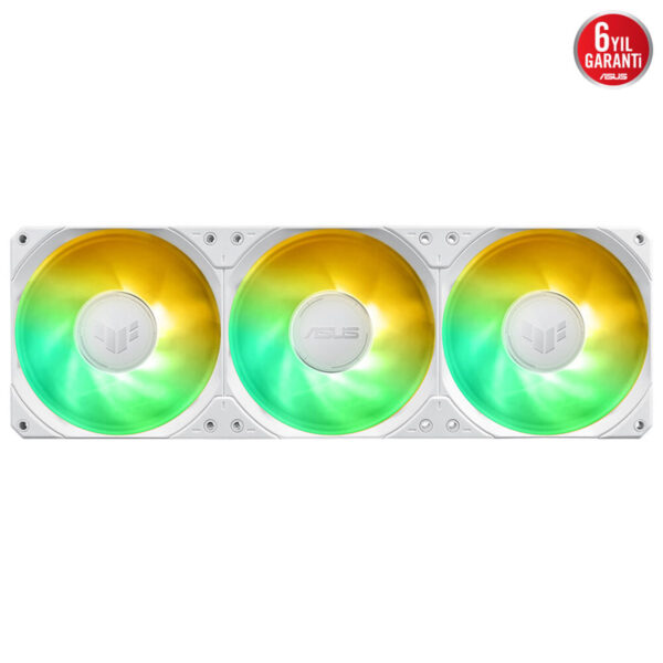 Asus Tuf Gaming Lc Iii 360 Argb Lcd White Edition 360mm Intel Amd Uyumlu İşlemci Sıvı Soğutucu 10