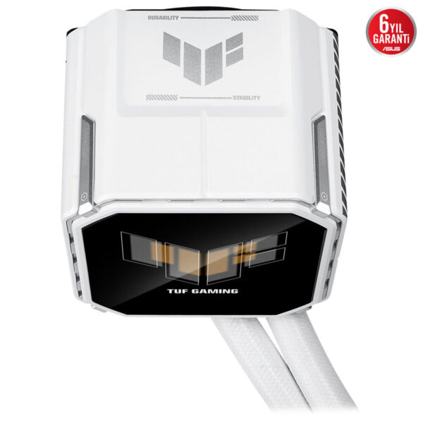 Asus Tuf Gaming Lc Iii 360 Argb Lcd White Edition 360mm Intel Amd Uyumlu İşlemci Sıvı Soğutucu 12