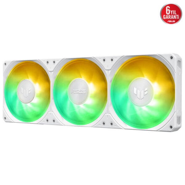 Asus Tuf Gaming Lc Iii 360 Argb Lcd White Edition 360mm Intel Amd Uyumlu İşlemci Sıvı Soğutucu 15