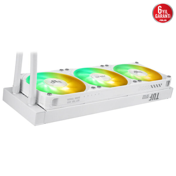 Asus Tuf Gaming Lc Iii 360 Argb Lcd White Edition 360mm Intel Amd Uyumlu İşlemci Sıvı Soğutucu 7