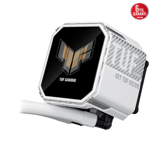 Asus Tuf Gaming Lc Iii 360 Argb Lcd White Edition 360mm Intel Amd Uyumlu İşlemci Sıvı Soğutucu 8