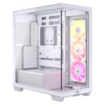 Corsair 3500X ARGB Beyaz 4x120mm Fan Temperli Cam USB 3.2 RM850e 850W 80+ Gold Güç Kaynağı Mid Tower E-ATX Gaming Kasa