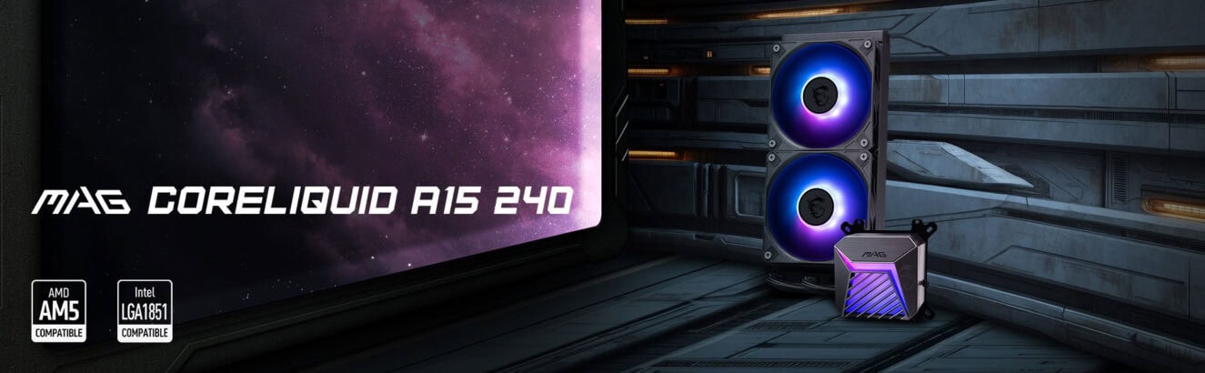 MSI MAG CORELIQUID A15 240 Sıvı Soğutucu h1