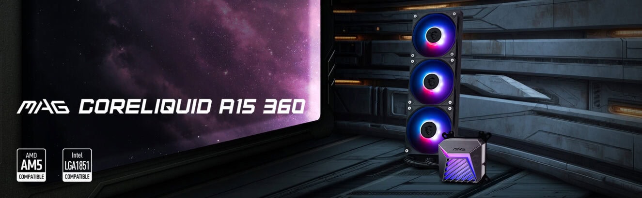MSI MAG CORELIQUID A15 360 Sıvı Soğutucu h1