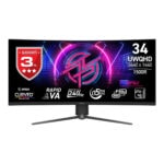 MSI MPG 346CQRF X24 34 inç 240Hz 0.5ms UWQHD Adaptive Sync Rapid VA Kavisli Gaming Monitör
