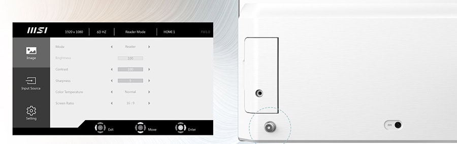 MSI MODERN AM242P 12M-1889TR All In One Bilgisayar H18