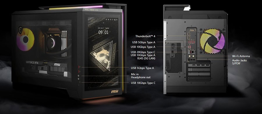 MSI MEG VISION X AI 2NVV9-056TR Masaüstü Bilgisayar H22