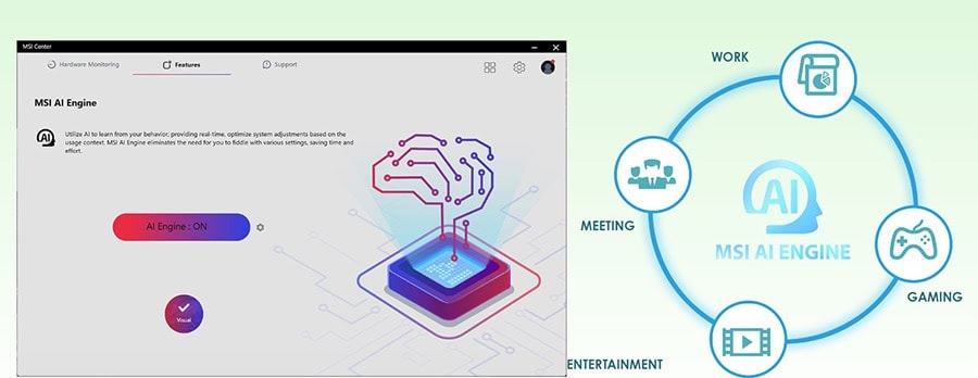 MSI CUBI NUC 1M-002EU Mini Bilgisayar H23