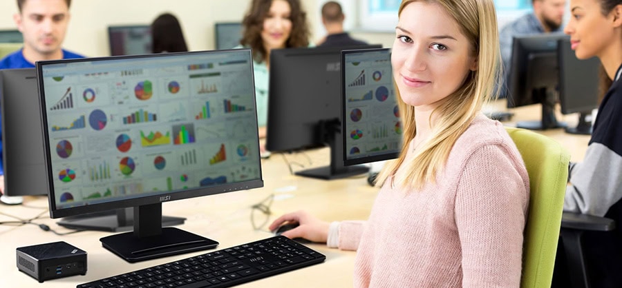 MSI CUBI N ADL-072XEU Mini Bilgisayar H24