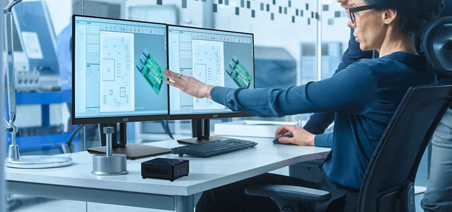 MSI CUBI N ADL-072XEU Mini Bilgisayar H26