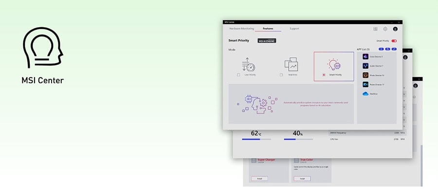 MSI CUBI NUC 1M-002EU Mini Bilgisayar H26