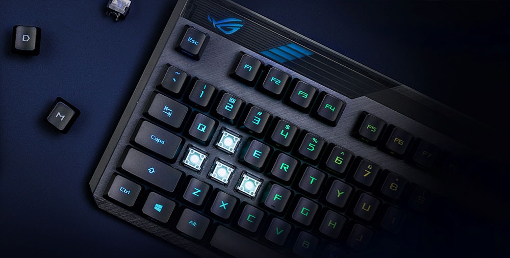 ASUS ROG Claymore II İngilizce Mekanik Gaming Klavye H3