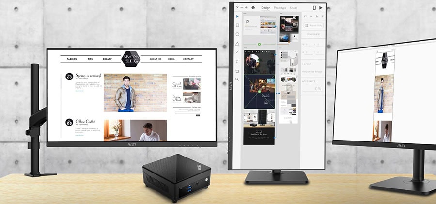 MSI CUBI 5 12M-001BEU Mini Bilgisayar H8