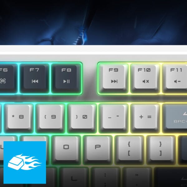 MSI FORGE GK600 TKL WIRELESS SKY Gaming Klavye H8