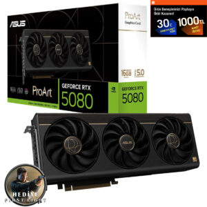Asus Proart Geforce Rtx 5080 16gb Gddr7 Oc Edition 256 Bit Dlss 4 Ekran Kartı 007 First Light Hediyeli 1