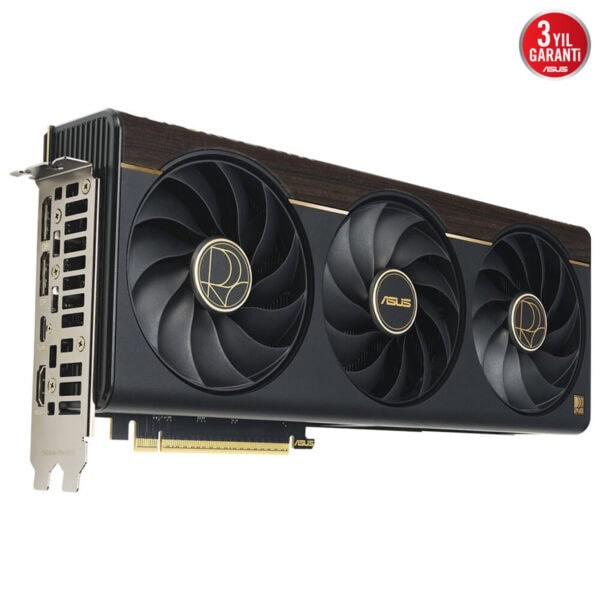 Güçlü ve yüksek performanslı ASUS ekran kartı, üç fanlı soğutma sistemiyle yüksek oyun performansı sağlar. Oyun ve grafik tasarım için ideal, dayanıklı ve şık tasarım detaylarıyla öne çıkar.