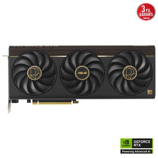Aşil ekran kartı, yüksek performanslı NVIDIA GeForce RTX grafik kartı, üçlü soğutucu fan ve güç gereksinimleriyle gaming ve profesyonel kullanım için ideal.