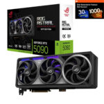 ASUS ROG Astral GeForce RTX 5090 32GB GDDR7 BTF OC Edition 512 Bit DLSS 4 Ekran Kartı - PRAGMATA Hediyeli