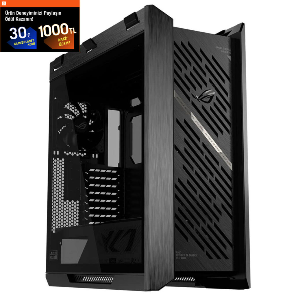 ASUS ROG Strix Helios II GX601S Black Gaming Kasa - Gaming.Gen.TR