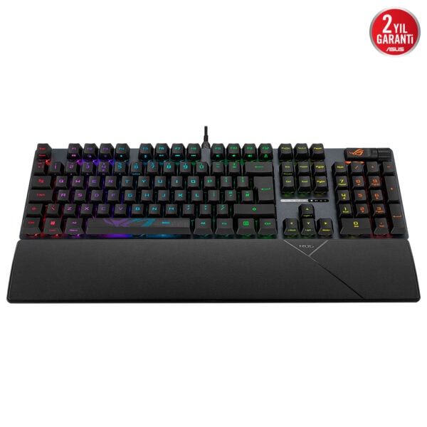 Asus Rog Strix Scope Ii Rx Red Switch Rgb Kablolu Ingilizce Mekanik Gaming Klavye Fc3