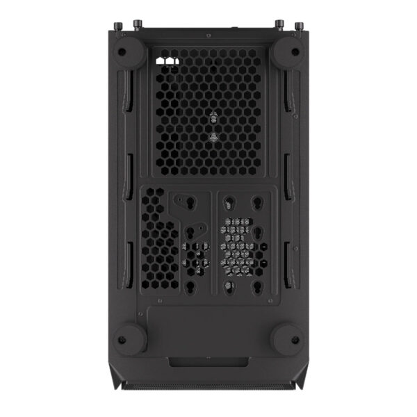 Yüksek performanslı bilgisayar kasası, hava sirkülasyonu sağlayan honeycomb ihale tasarımı, toz ve sıcaklığı azaltmak için optimize edilmiştir. Gaming ve bilgisayar bileşenleri için ideal soğutma çözümüdür.