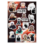 Jujutsu Kaisen Sticker Seti - 17 Adet