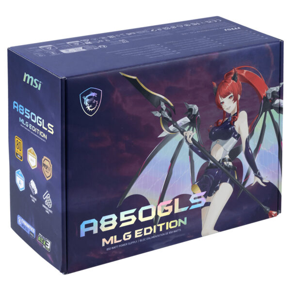 Msi A850gls Mlg Edition 850w 80+ Gold Full Modüler 135mm Fanlı Güç Kaynağı 13