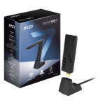 MSI BE6500 WiFi 7 Tri-Band Kablosuz USB Adaptör